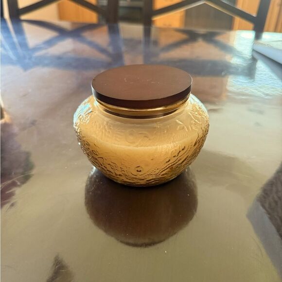 Elegant Brown Textured Jar - Picture 1 of 3